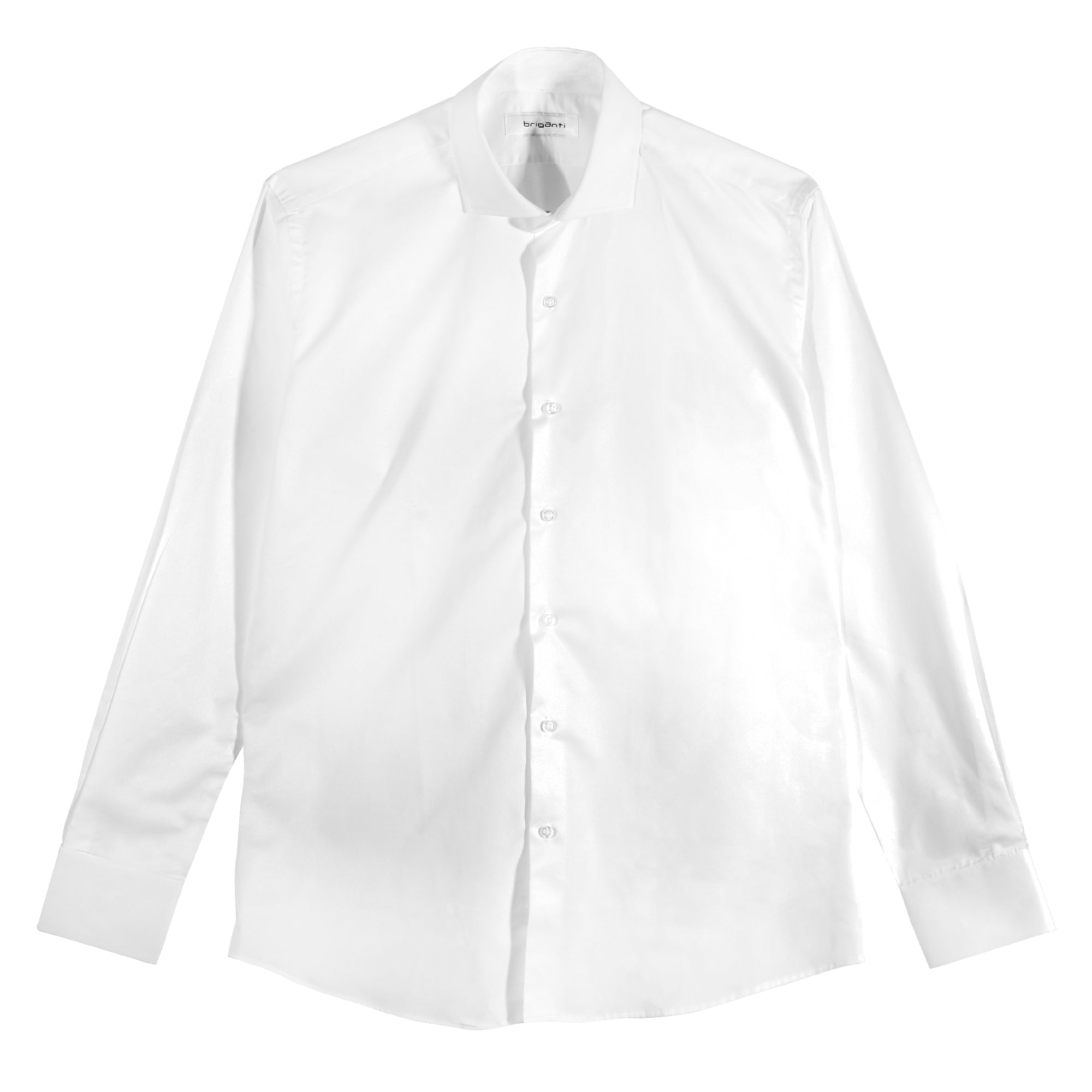 Camisa de Hombre de Algodon Blanco Briganti