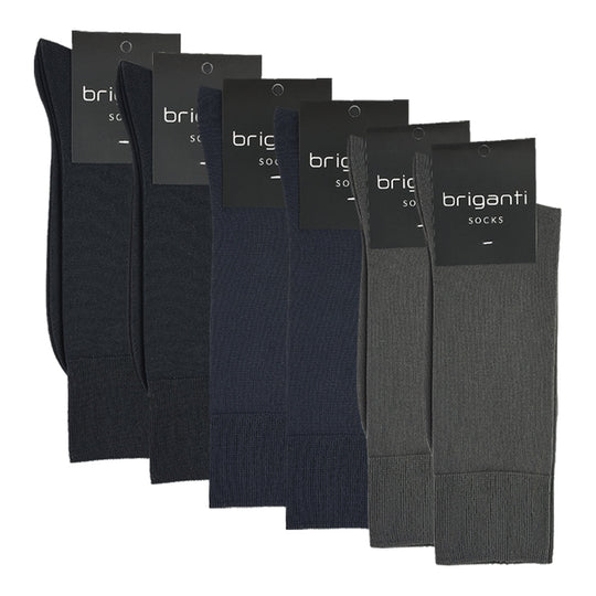 PACK X6 MEDIAS MULTICOLOR DE HILO