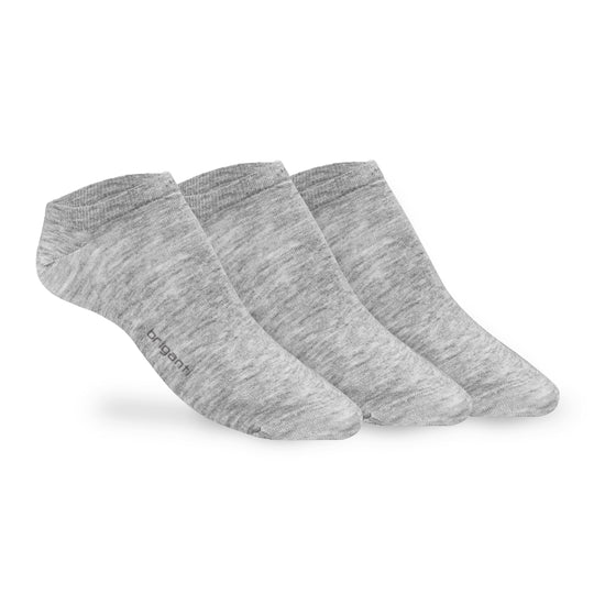 PACK X3 SOQUETES GRISES LISOS H