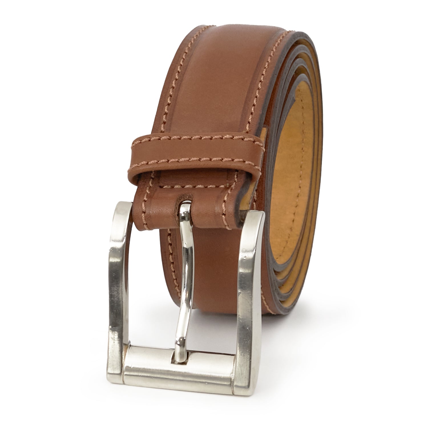 Cinturón Tradicional Brooksfield Negro Sólido Para Hombre - Guatemala