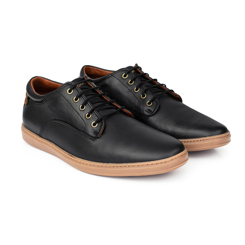 ZAPATO EMORY NEGRO Y BEIGE