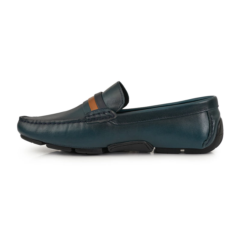 MOCASIN NOGALES AZUL