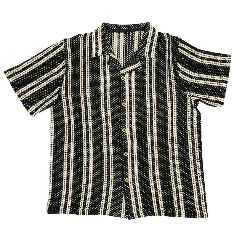 CAMISA VERSALLES NEGRA