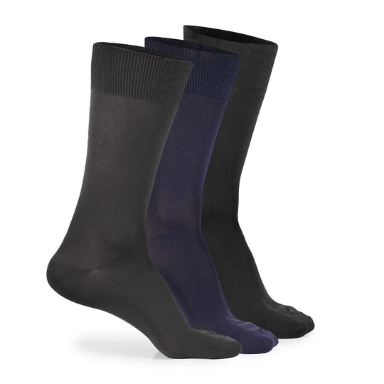 PACK X3 MEDIAS MULTICOLOR DE HILO