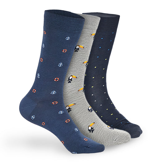 PACK X3 MEDIAS MULTICOLOR FANTASIA