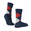 PACK X3 MEDIAS ESTAMPADAS AZULES H