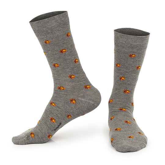 MEDIAS BASKET GRISES