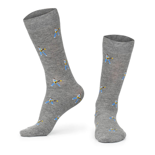 MEDIAS DEACON GRISES