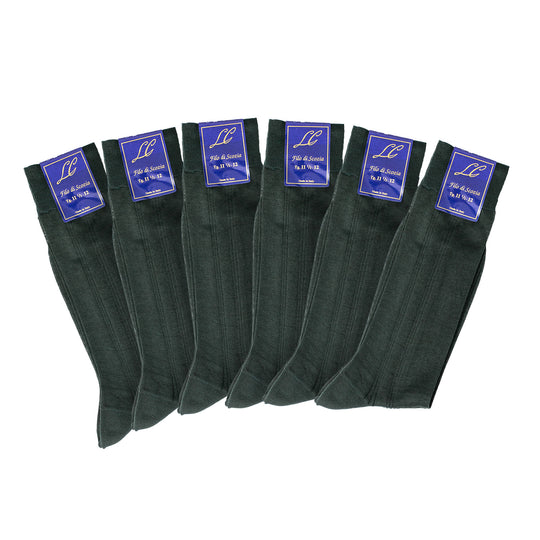 PACK X6 MEDIAS ITALIANAS VERDE MUSGO III