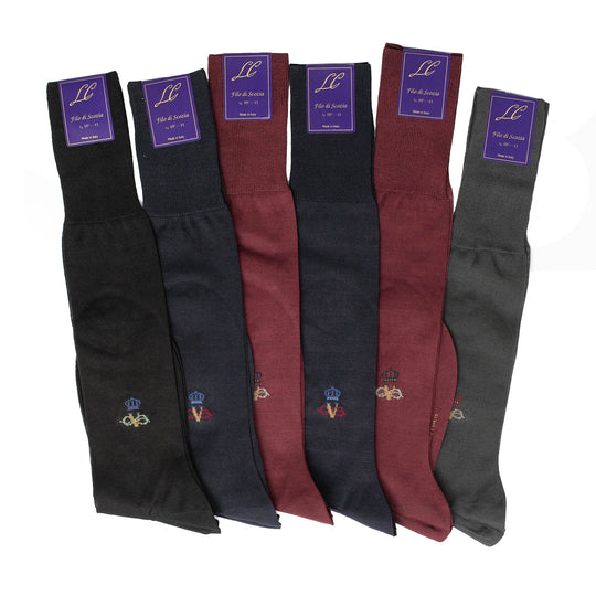 PACK X6 MEDIAS ITALIANAS MULTICOLOR VI