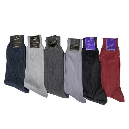 PACK X6 MEDIAS ITALIANAS MULTICOLORES VII