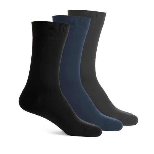 PACK X3 MEDIAS LISAS V COMBINADAS