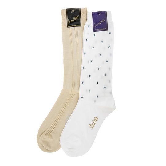 PACK X2 MEDIAS ITALIANAS BEIGE II