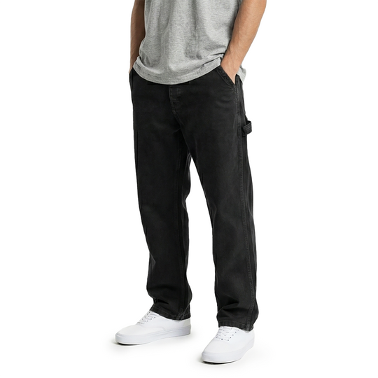 PANTALÓN DENIM KAI NEGRO