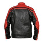 CAMPERA EMETT NEGRO Y ROJO