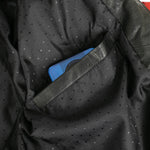 CAMPERA EMETT NEGRO Y ROJO