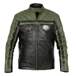 CAMPERA EMETT NEGRO Y VERDE