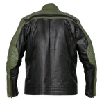 CAMPERA EMETT NEGRO Y VERDE