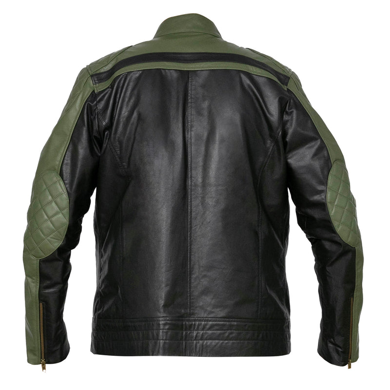CAMPERA EMETT NEGRO Y VERDE