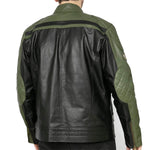 CAMPERA EMETT NEGRO Y VERDE