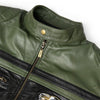 CAMPERA EMETT NEGRO Y VERDE