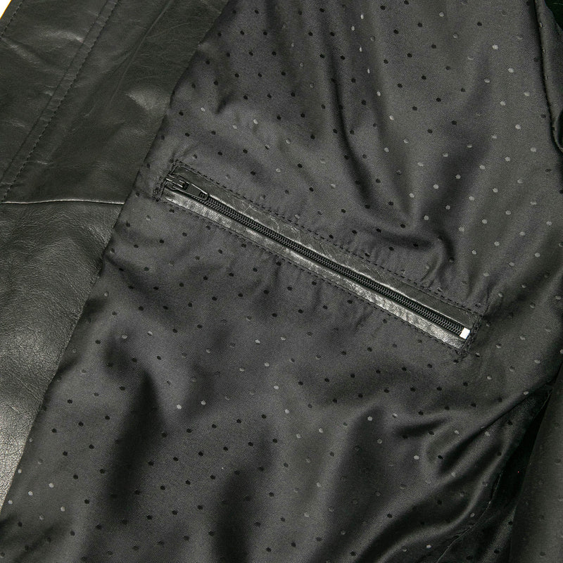 CAMPERA EMETT NEGRO Y VERDE