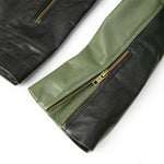 CAMPERA EMETT NEGRO Y VERDE