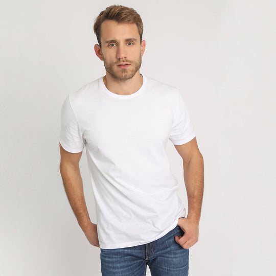 REMERA BASICS BLANCA