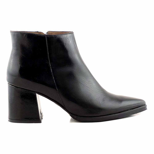 BOTINETA ALBION NEGRA CHAROL