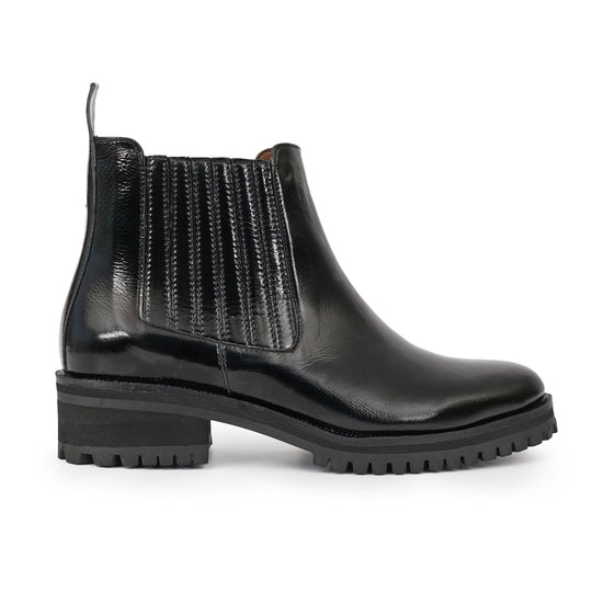 BOTINETA LANSING NEGRA CHAROL