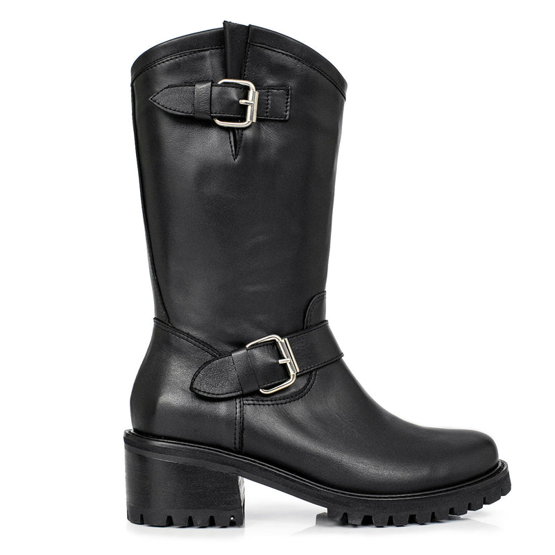 BOTA LEONA NEGRA