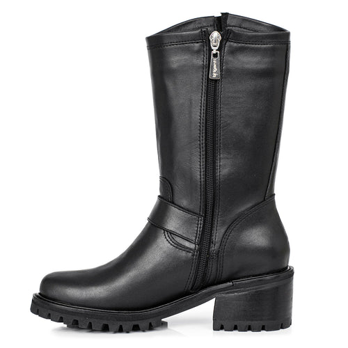 BOTA LEONA NEGRA