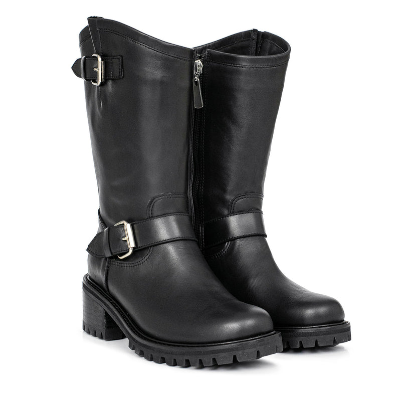 BOTA LEONA NEGRA