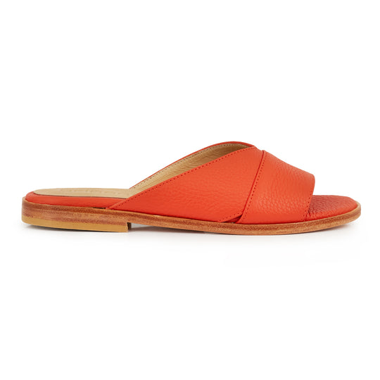 CHINELA CORON NARANJA.