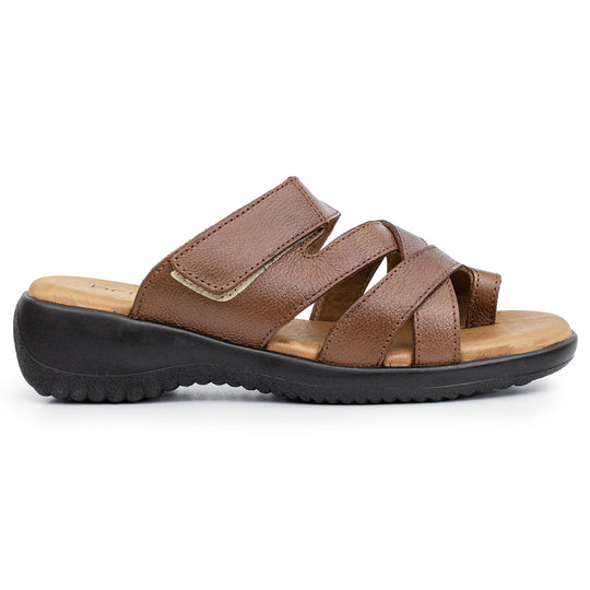 CHINELA NAVA MARRON (2X1)