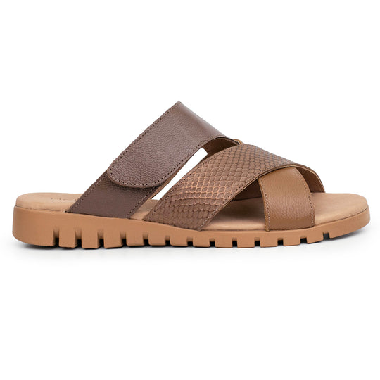 CHINELA TIARE MARRON (2X1)