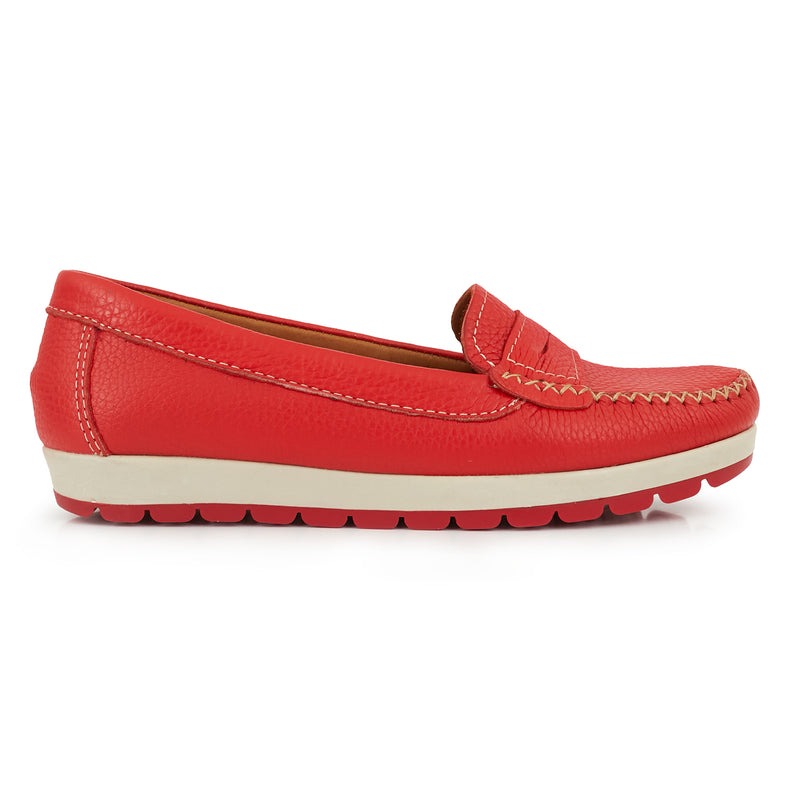 MOCASÍN PAMPA SOFT ROJO