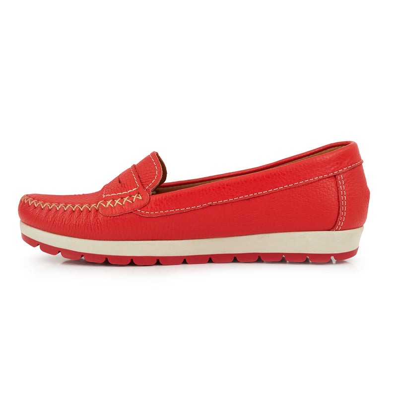 MOCASÍN PAMPA SOFT ROJO