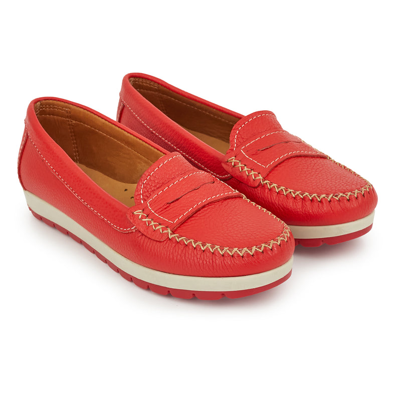 MOCASÍN PAMPA SOFT ROJO