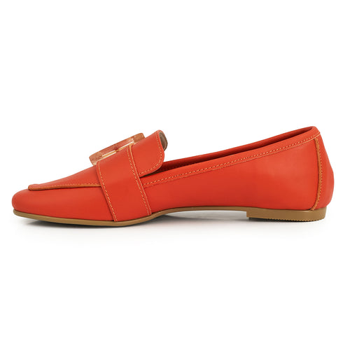 MOCASIN CORA NARANJA