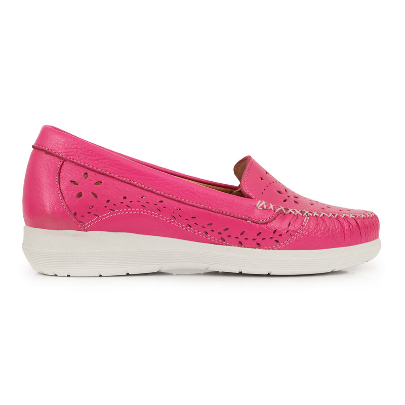 MOCASIN AMBIL FUCSIA