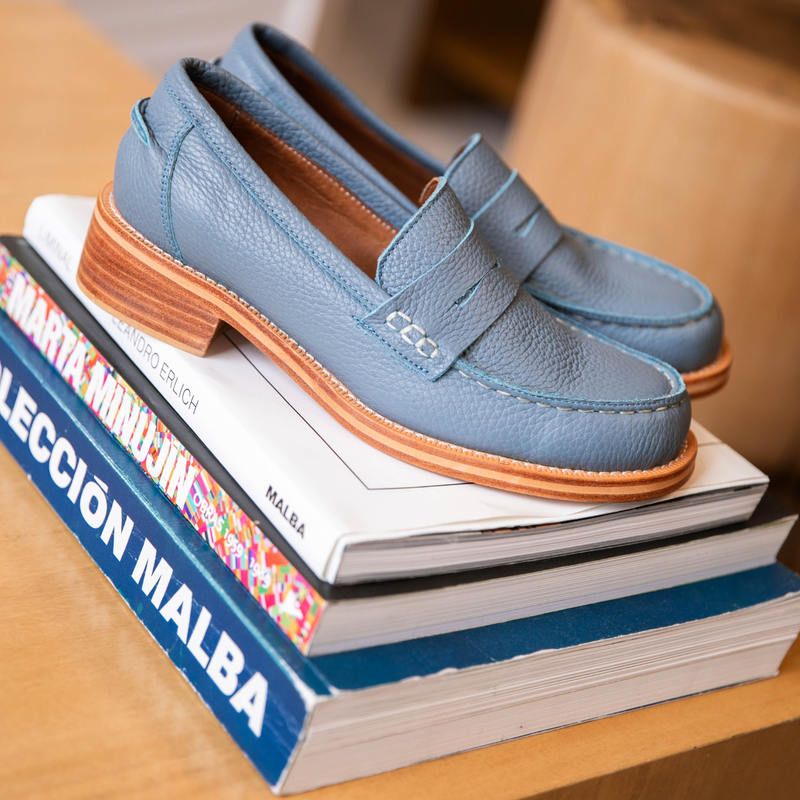 MOCASIN VINTER AZUL