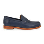 MOCASIN PERLA AZUL