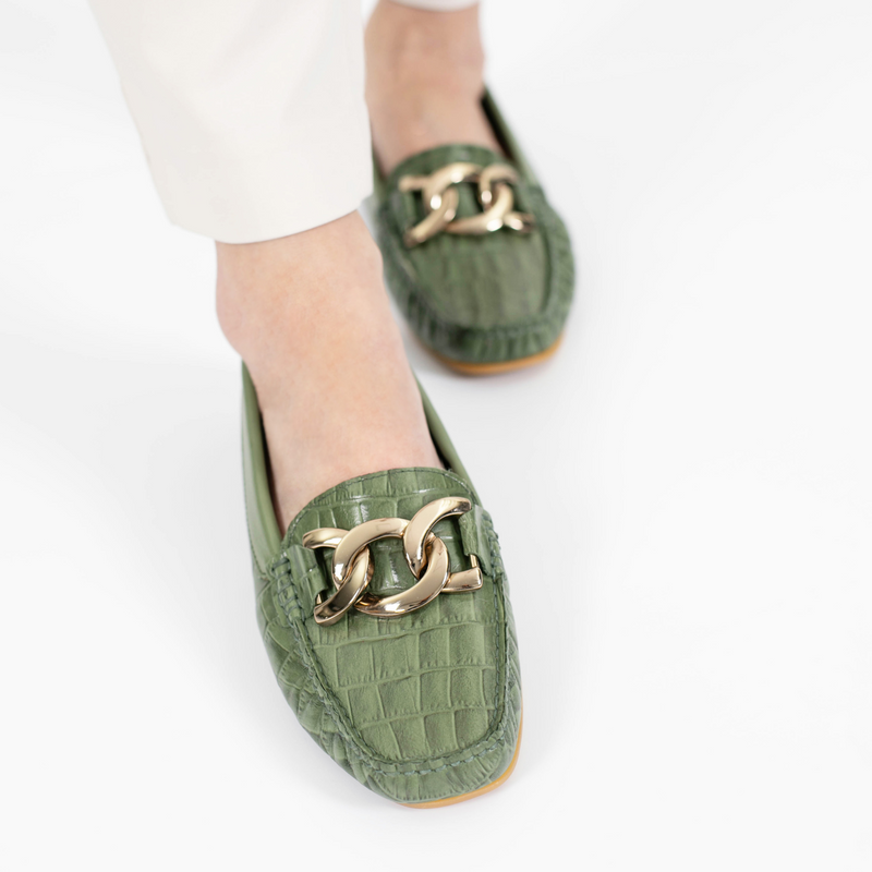 MOCASIN BAMBA VERDE
