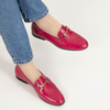 MOCASIN CAÑUELAS FUCSIA