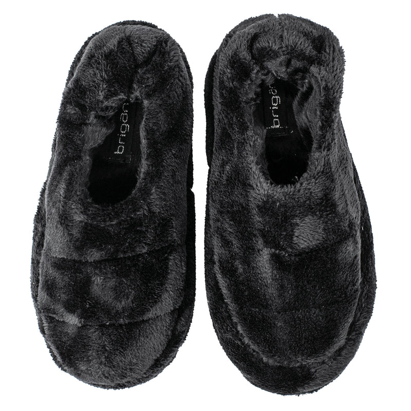 PANTUFLA YOGO NEGRO