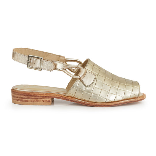 SANDALIA AGRA PLATINO.