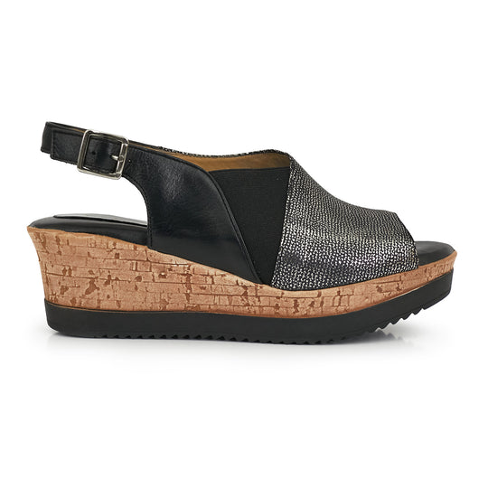 SANDALIA GUDI NEGRA.