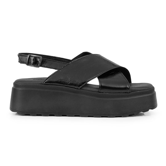 SANDALIA PILO NEGRA.