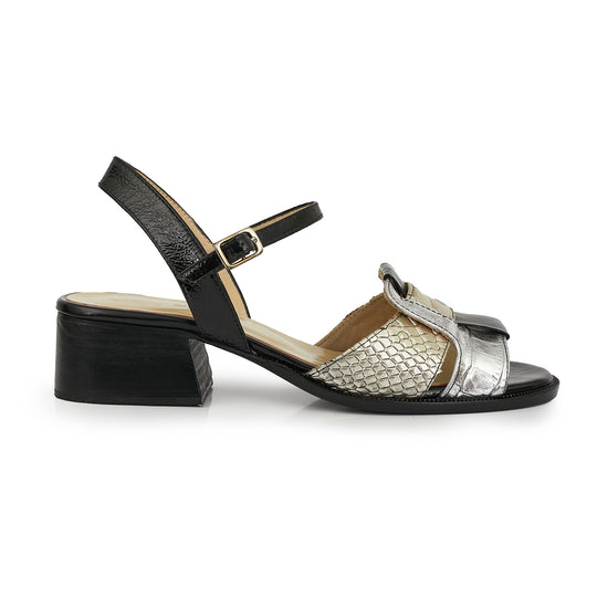 SANDALIA JANER NEGRA.